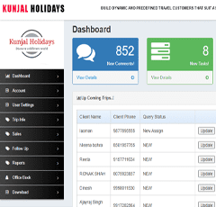 Travel Dashboard Admin Panel